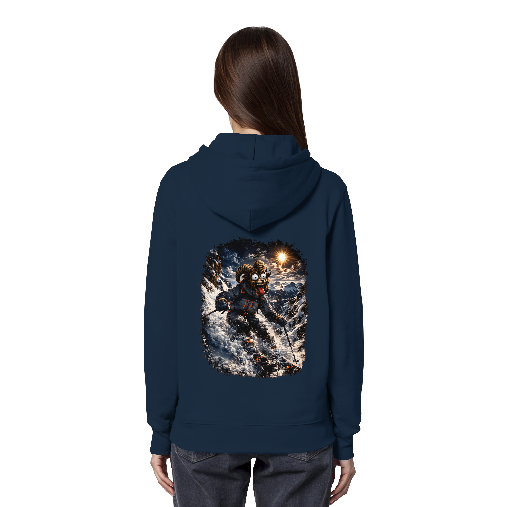 Tiefenblick Ski - Organic Hoodie