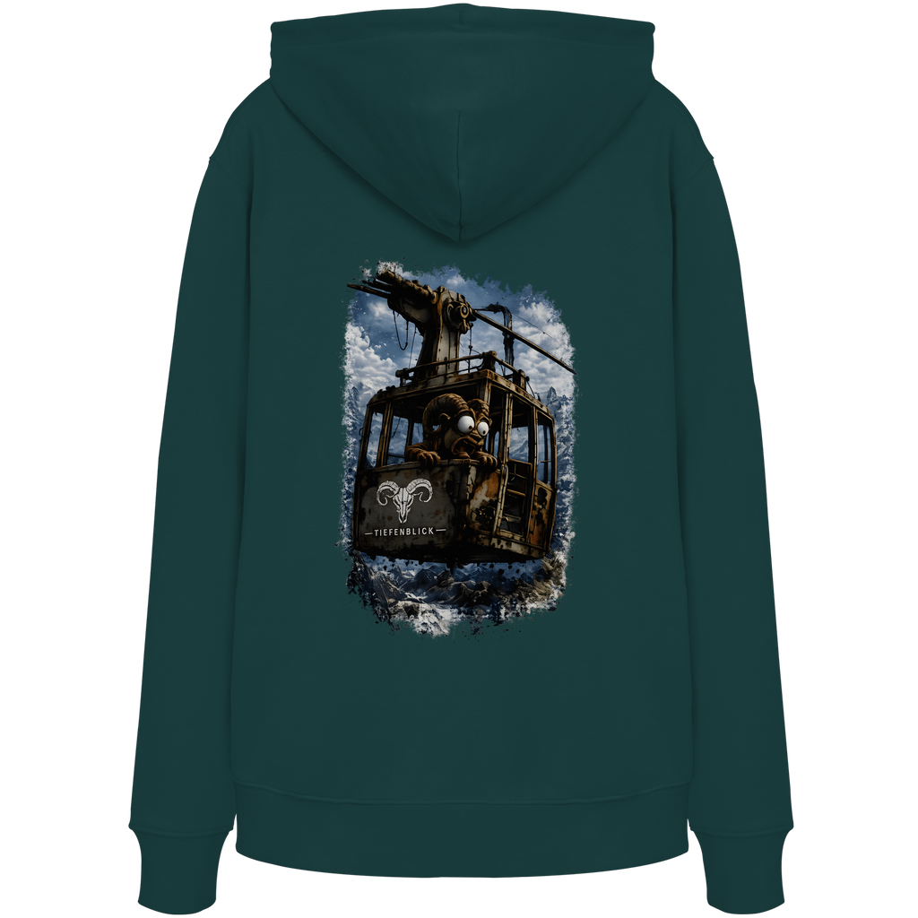 Tiefenblick Gondel Adrenalin Fun - Organic Hoodie