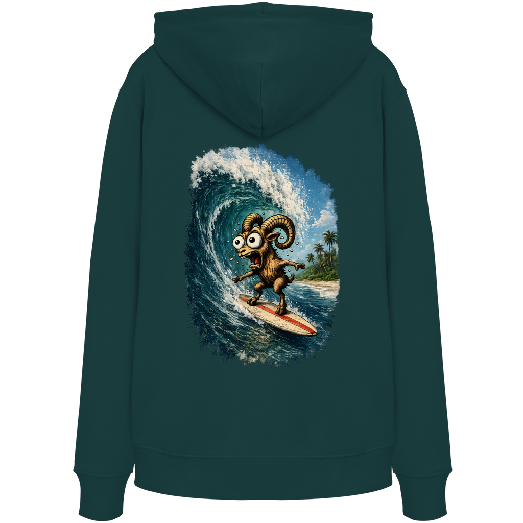 Tiefenblick Urlaub Fun  - Organic Hoodie