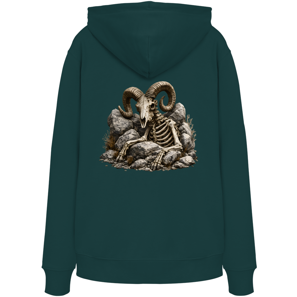 Tiefenblick Skelett Fun  - Organic Hoodie