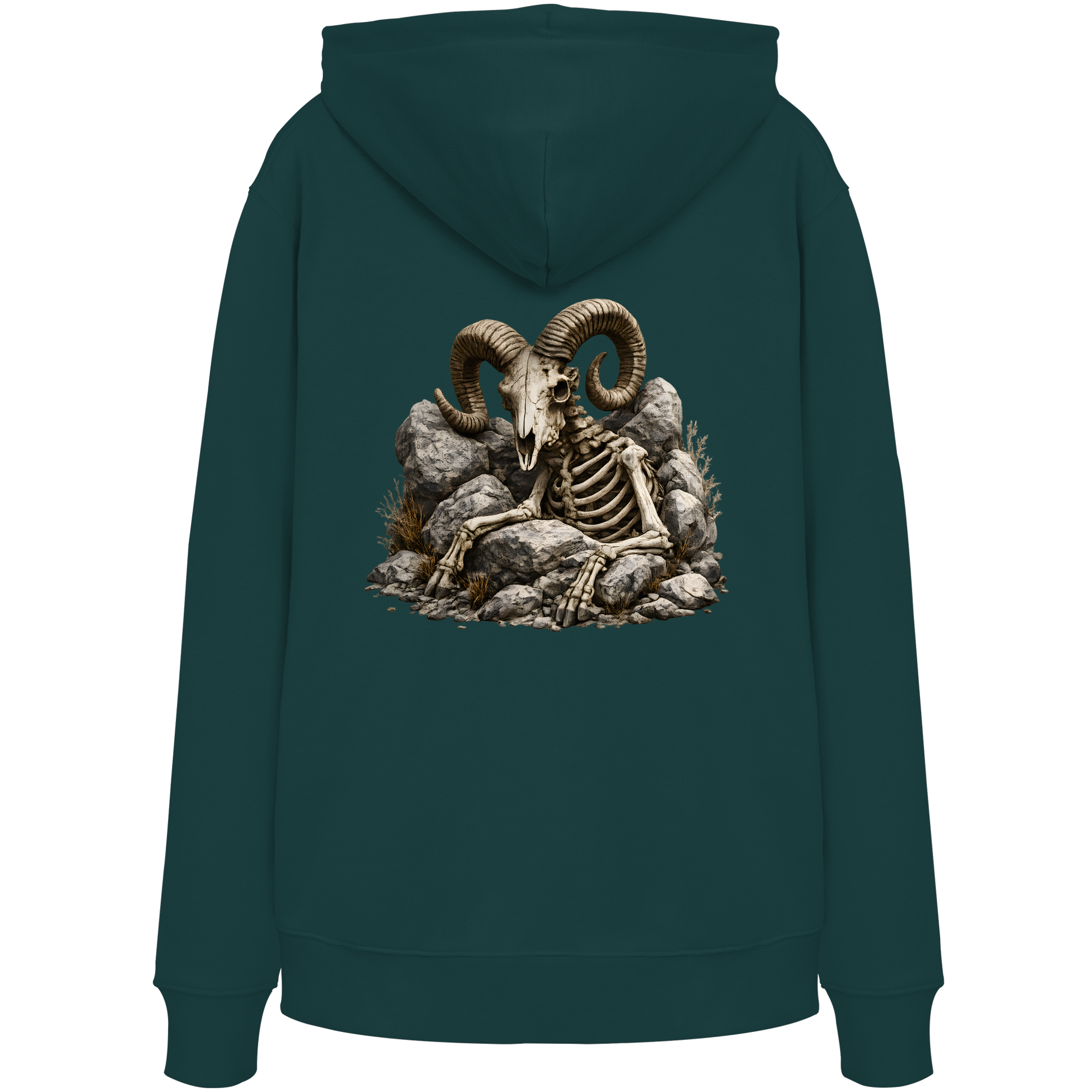 Tiefenblick Skelett Fun  - Organic Hoodie