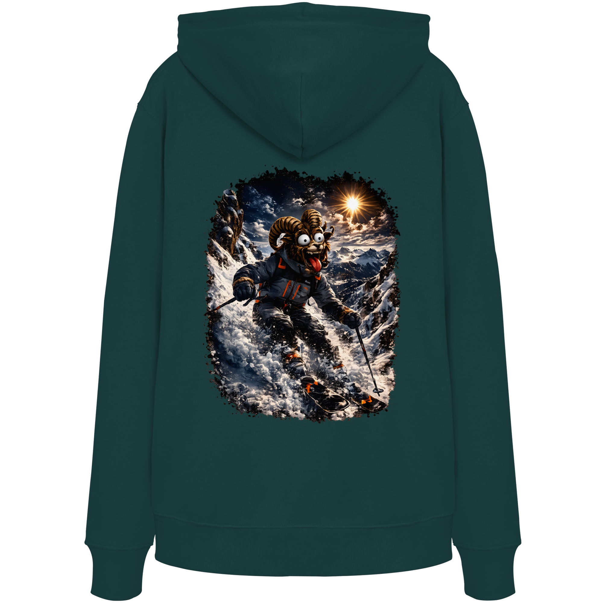 Tiefenblick Ski - Organic Hoodie