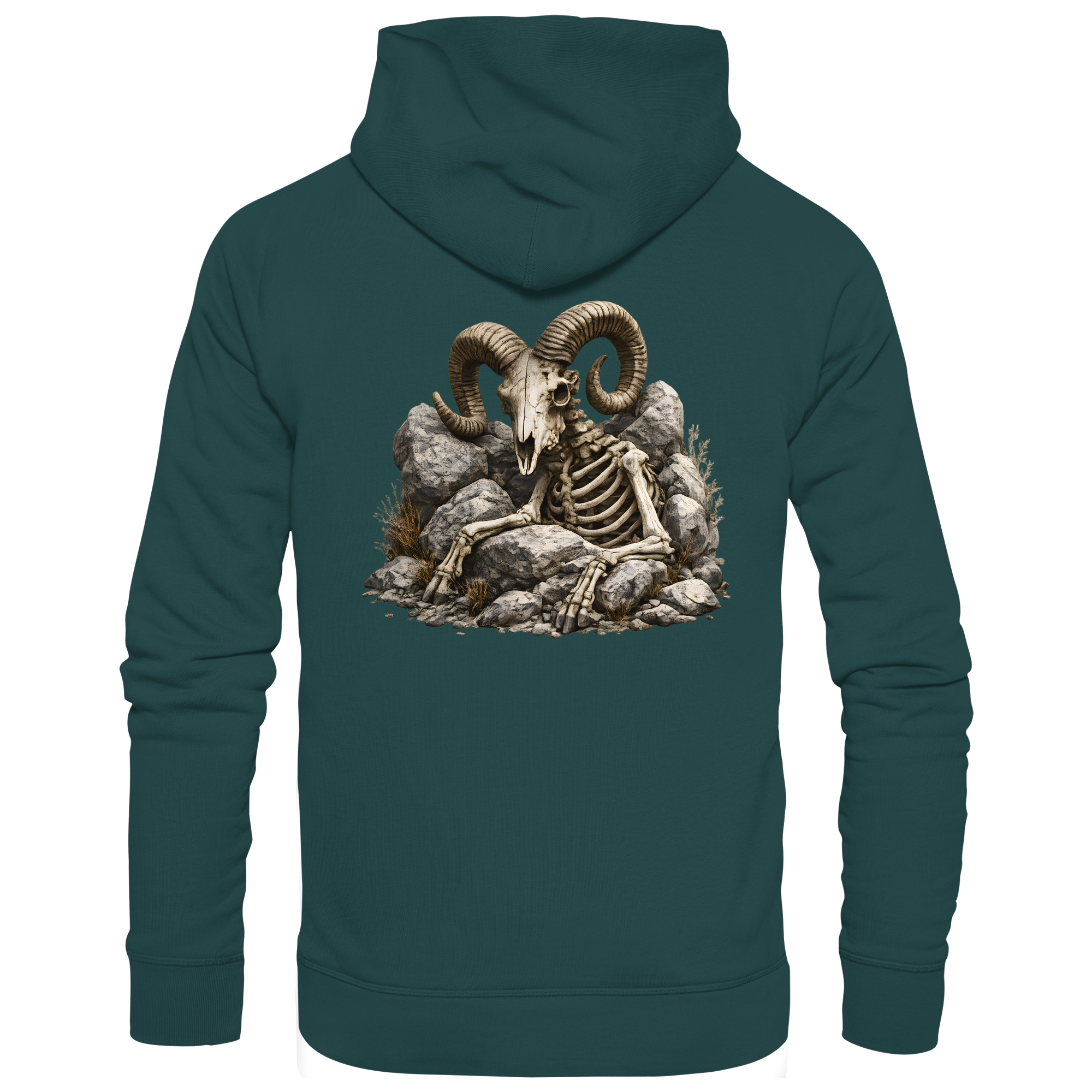 Tiefenblick Skelett Fun  - Organic Hoodie