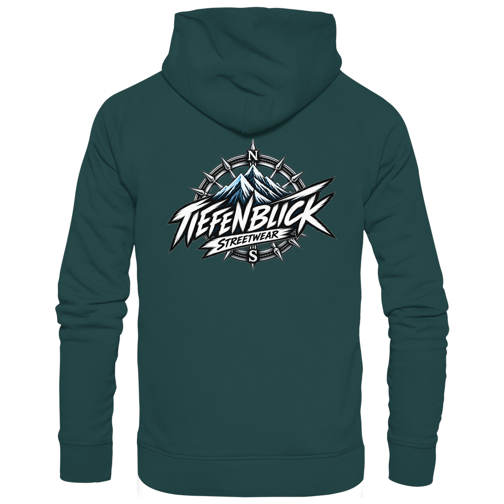 Tiefenblick True North Edition - Organic Hoodie