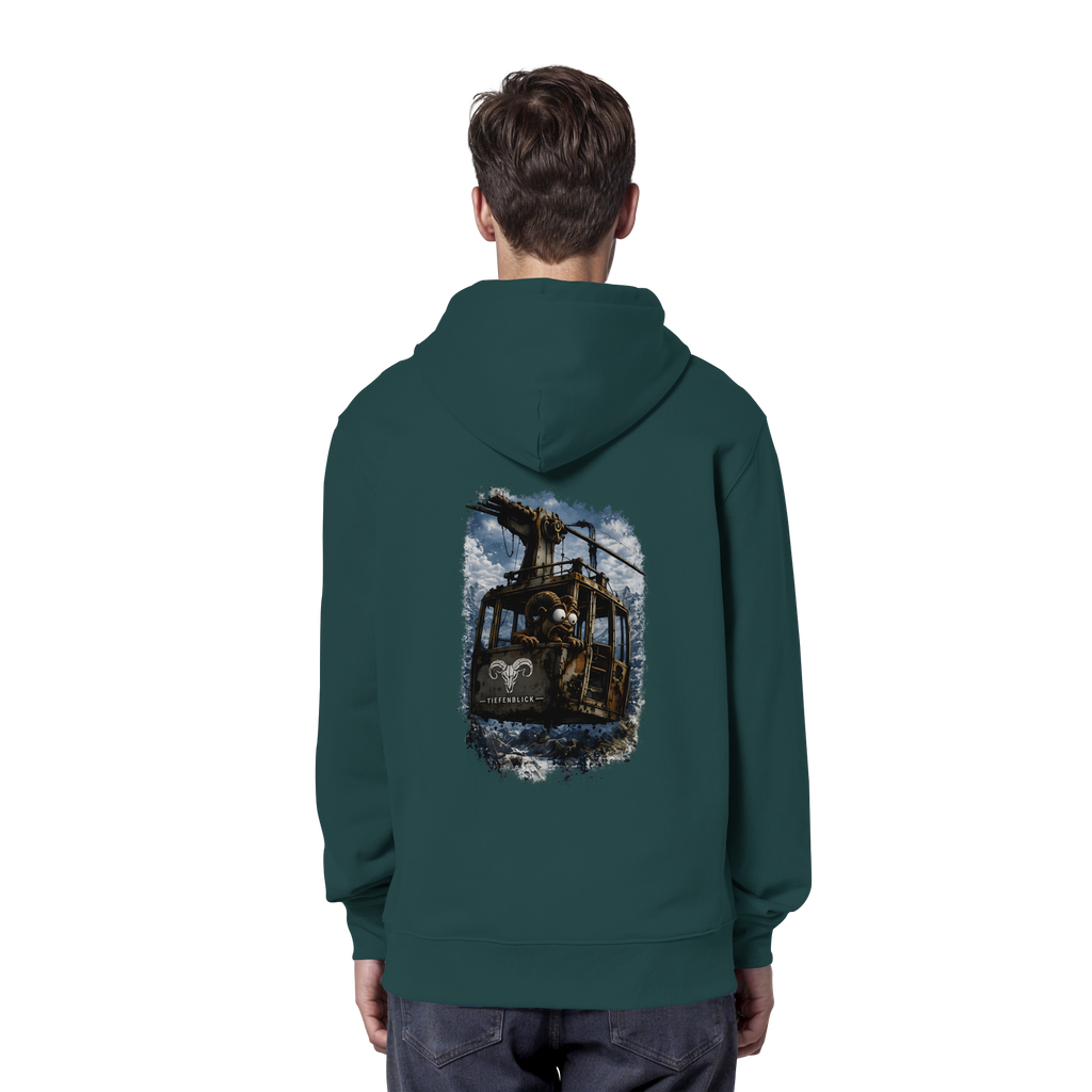 Tiefenblick Gondel Adrenalin Fun - Organic Hoodie