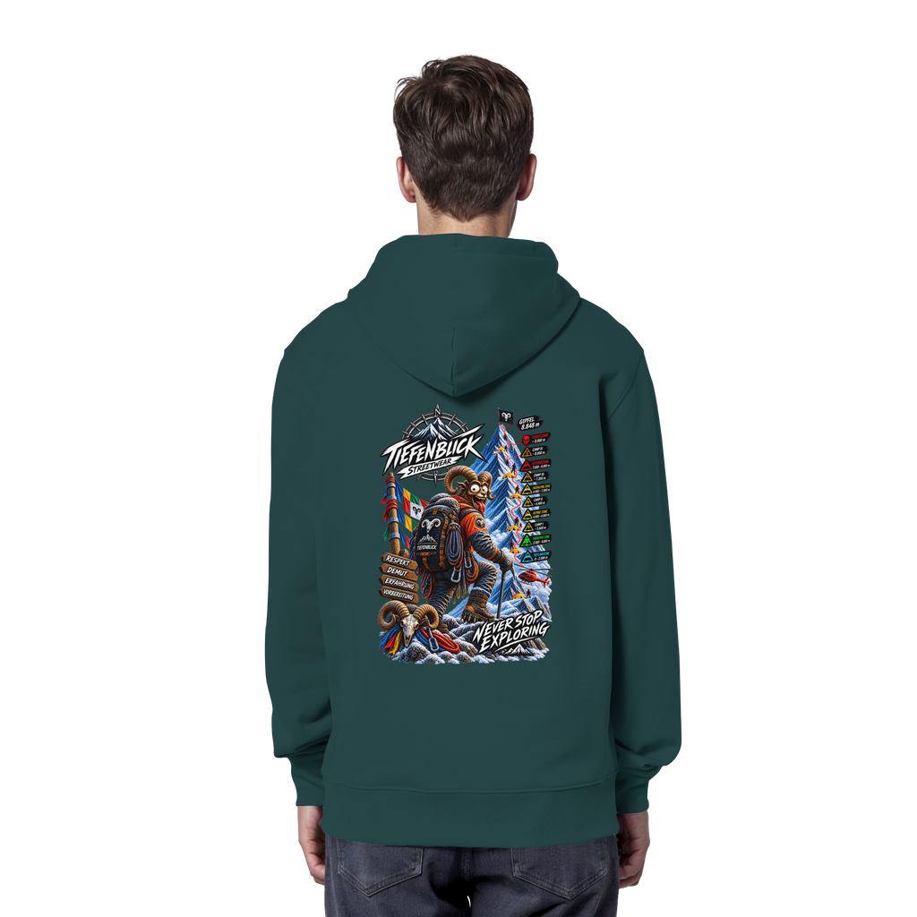 Tiefenblick Todeszone Fun - Organic Hoodie