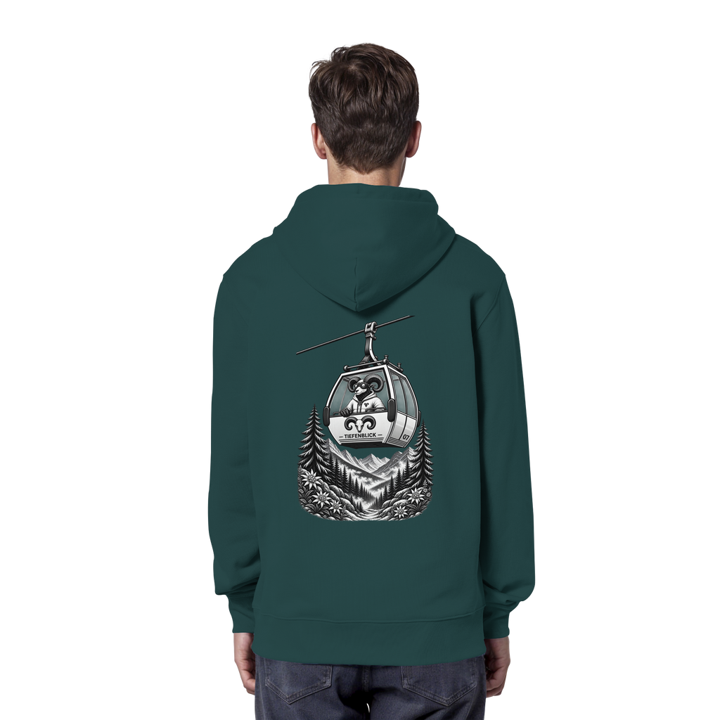 Tiefenblick Gondel Fun  - Organic Hoodie