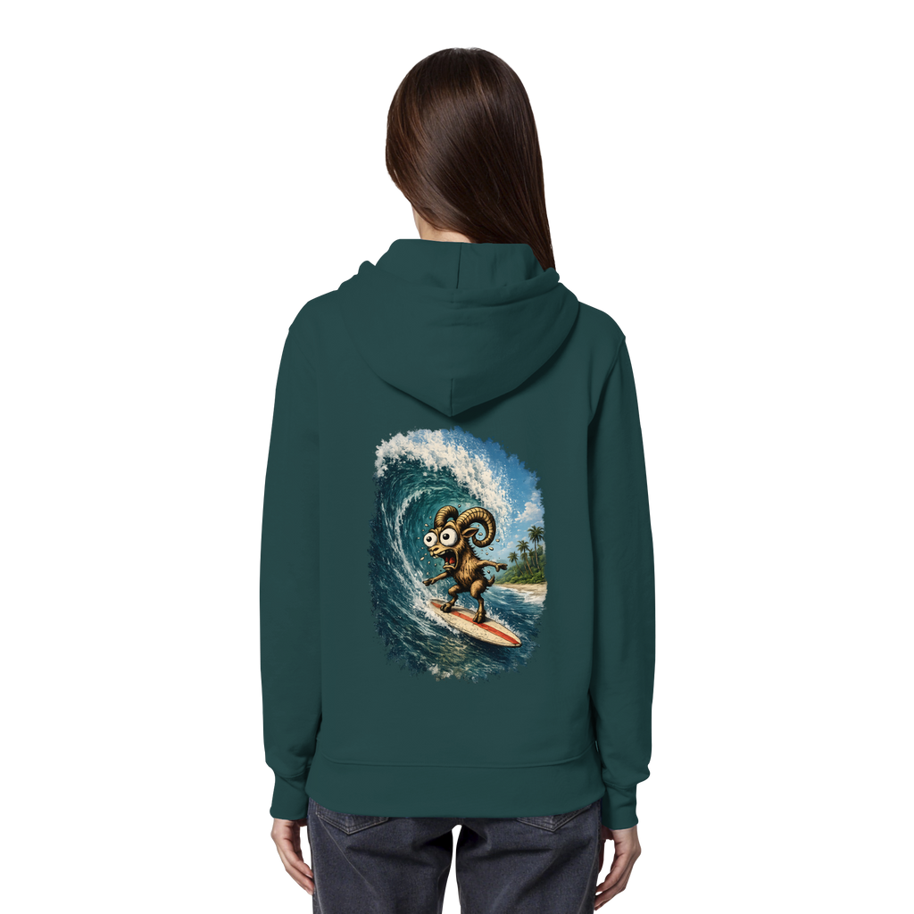 Tiefenblick Urlaub Fun  - Organic Hoodie