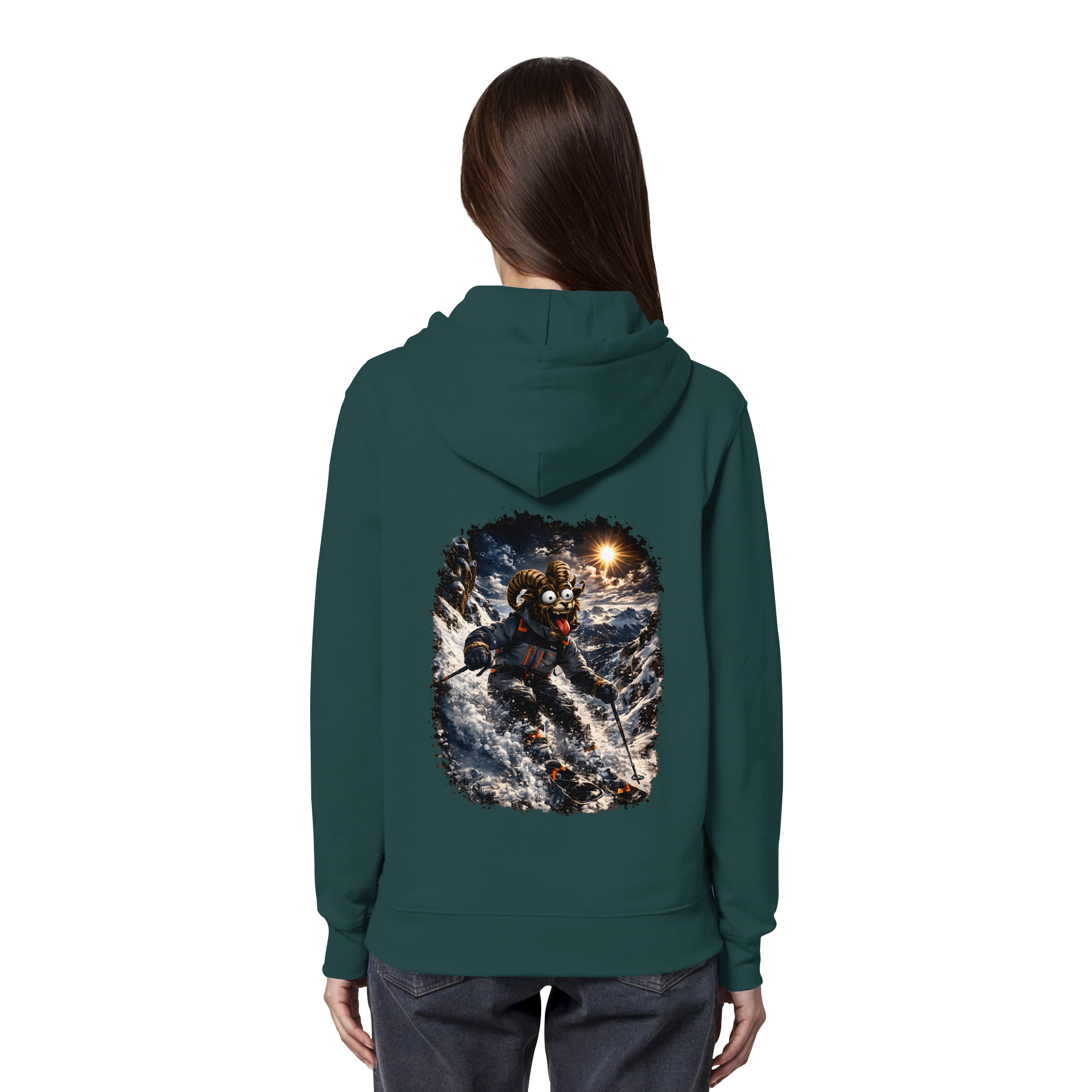 Tiefenblick Ski - Organic Hoodie