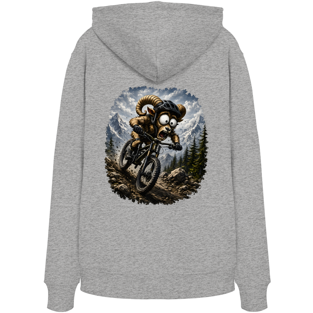Tiefenblick Downhill - Organic Hoodie