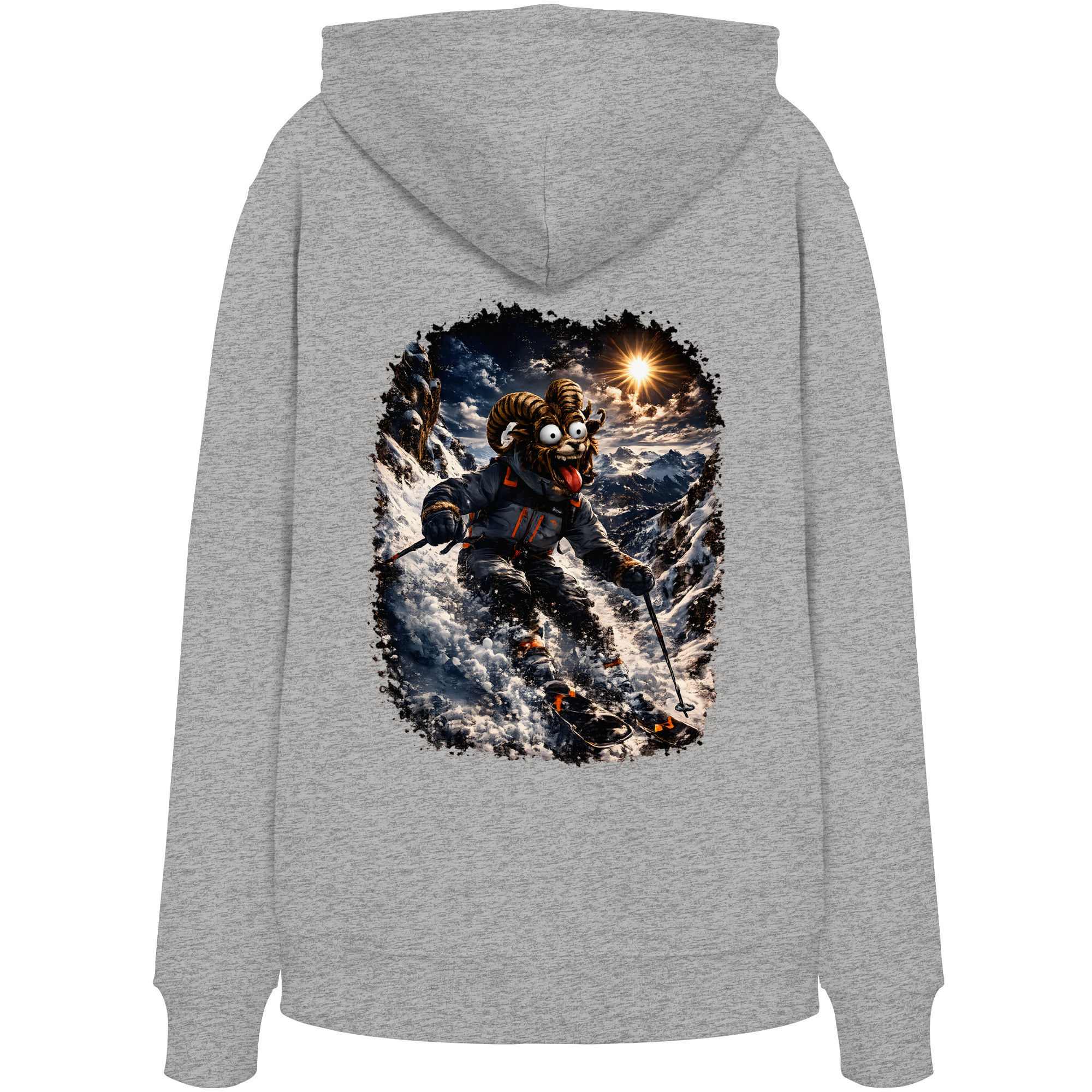 Tiefenblick Ski - Organic Hoodie
