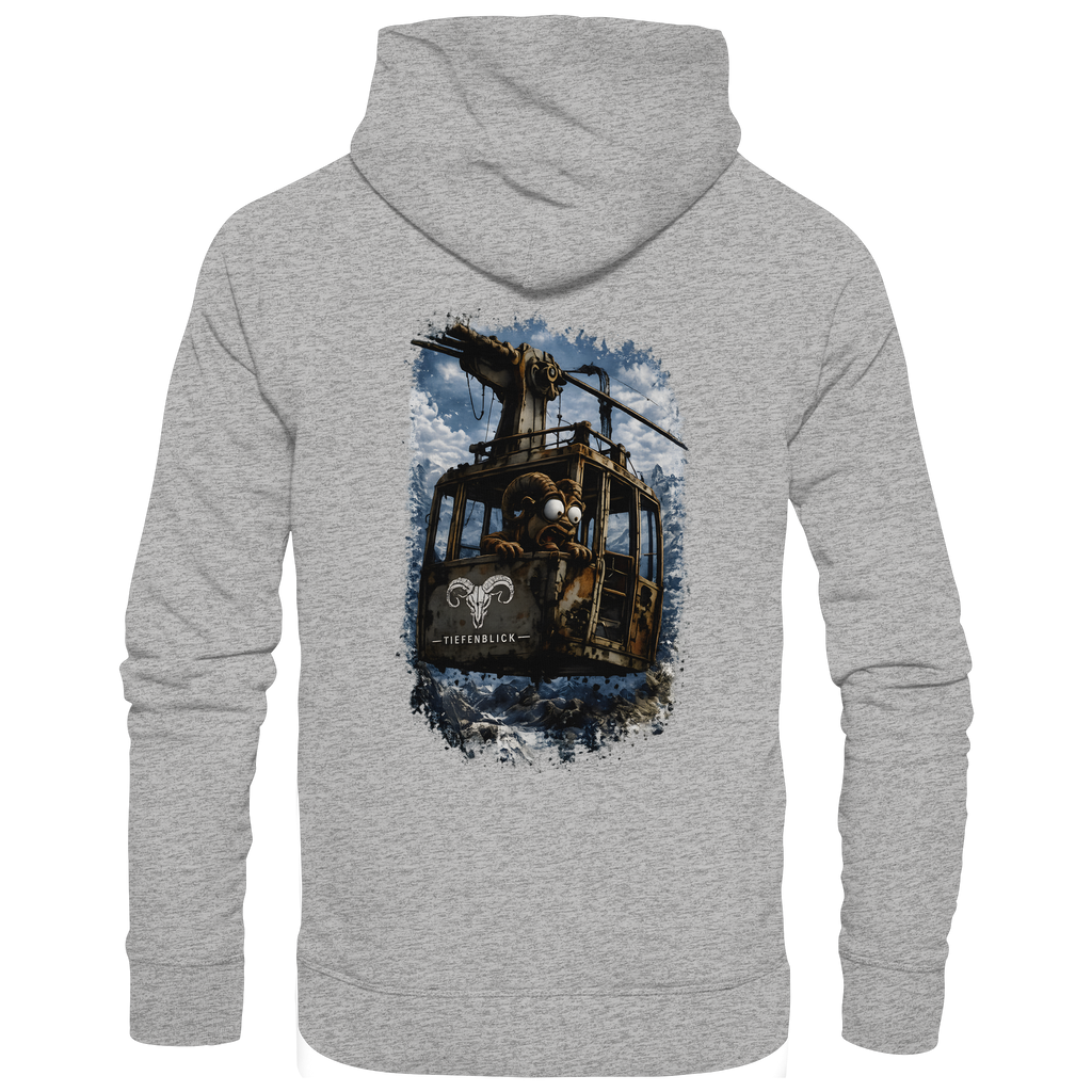Tiefenblick Gondel Adrenalin Fun - Organic Hoodie