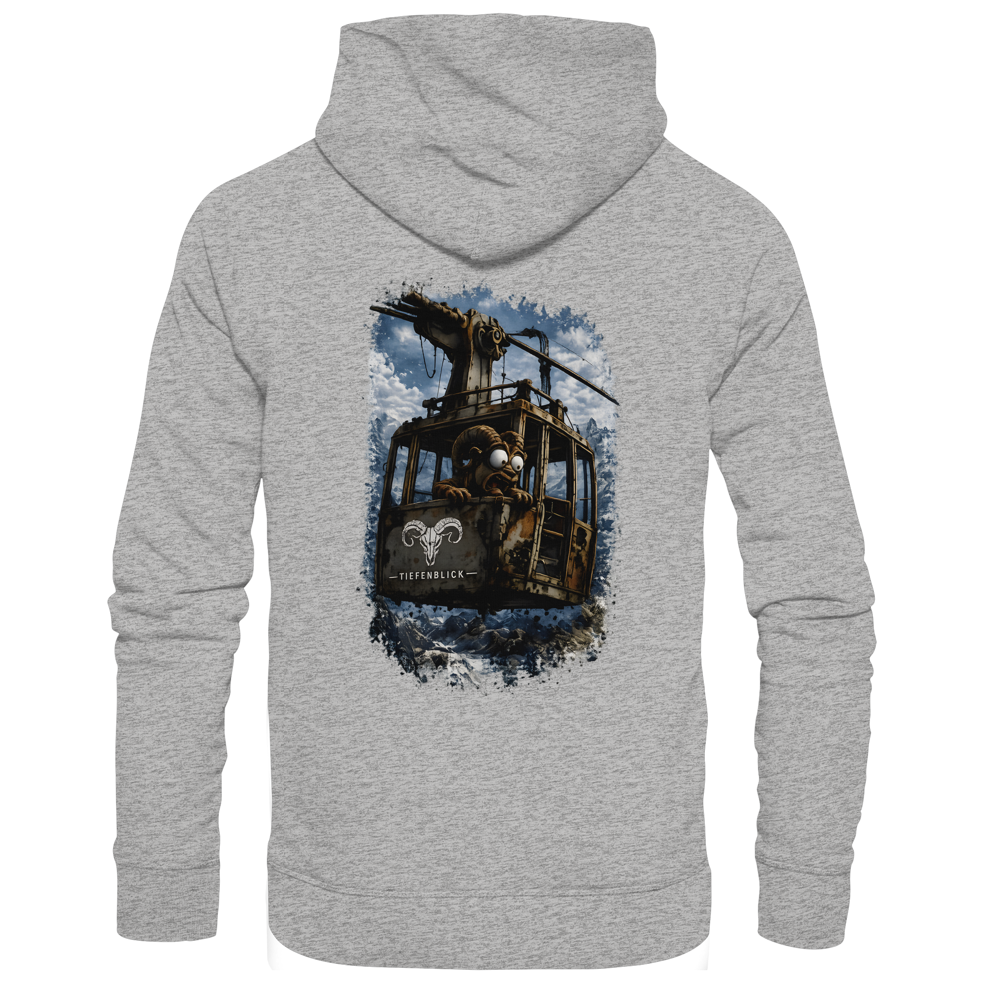 Tiefenblick Gondel Adrenalin Fun - Organic Hoodie