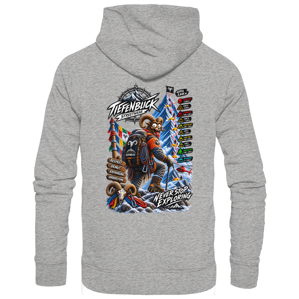 Tiefenblick Todeszone Fun - Organic Hoodie
