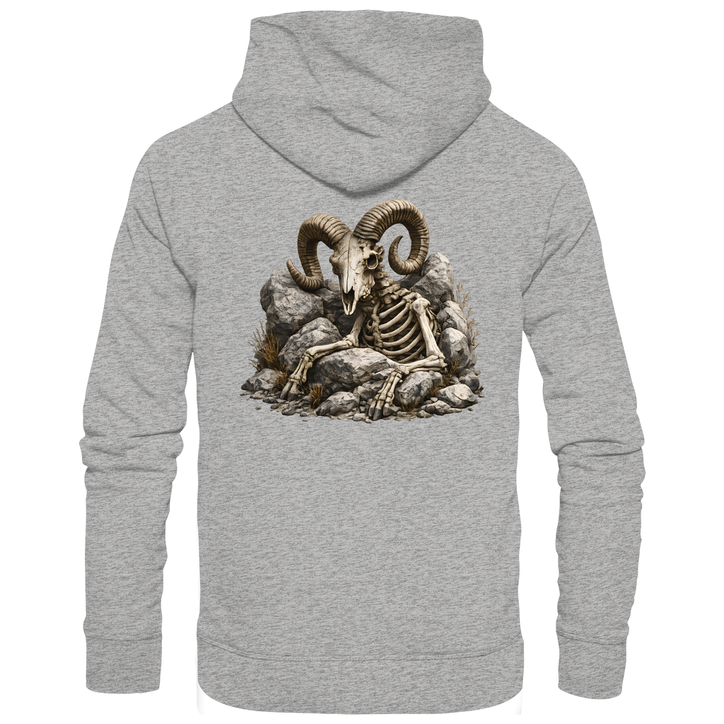 Tiefenblick Skelett Fun  - Organic Hoodie