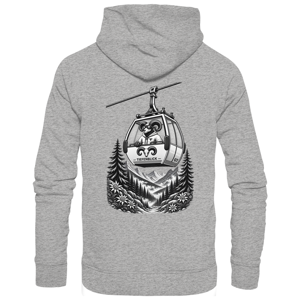Tiefenblick Gondel Fun  - Organic Hoodie