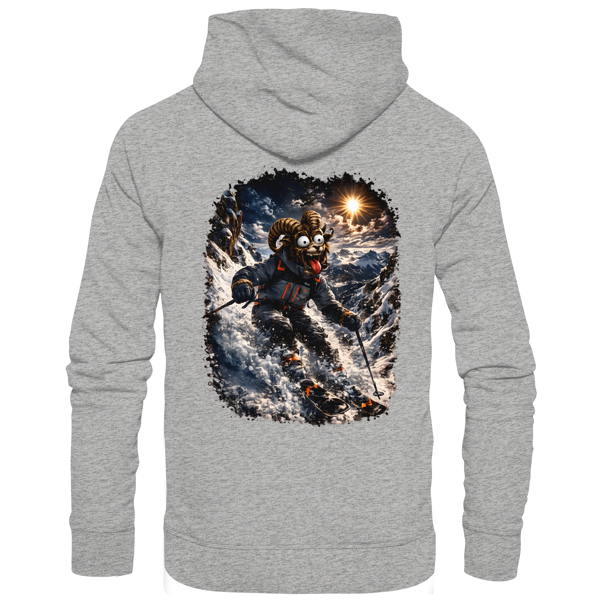 Tiefenblick Ski - Organic Hoodie