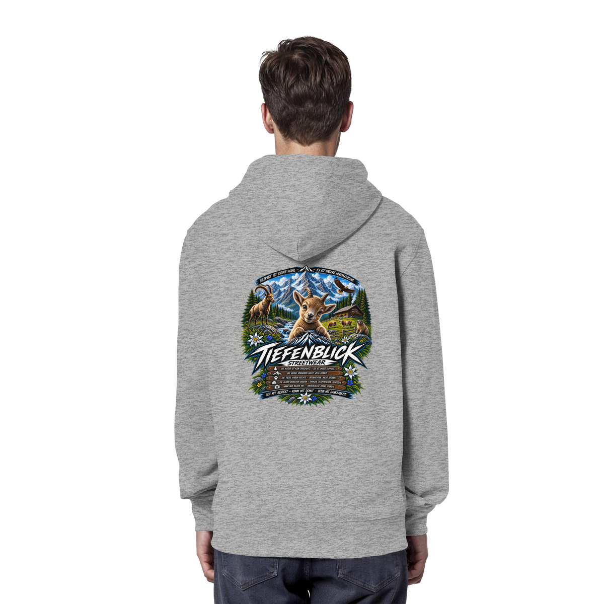 Tiefenblick Respekt Edition - Organic Hoodie