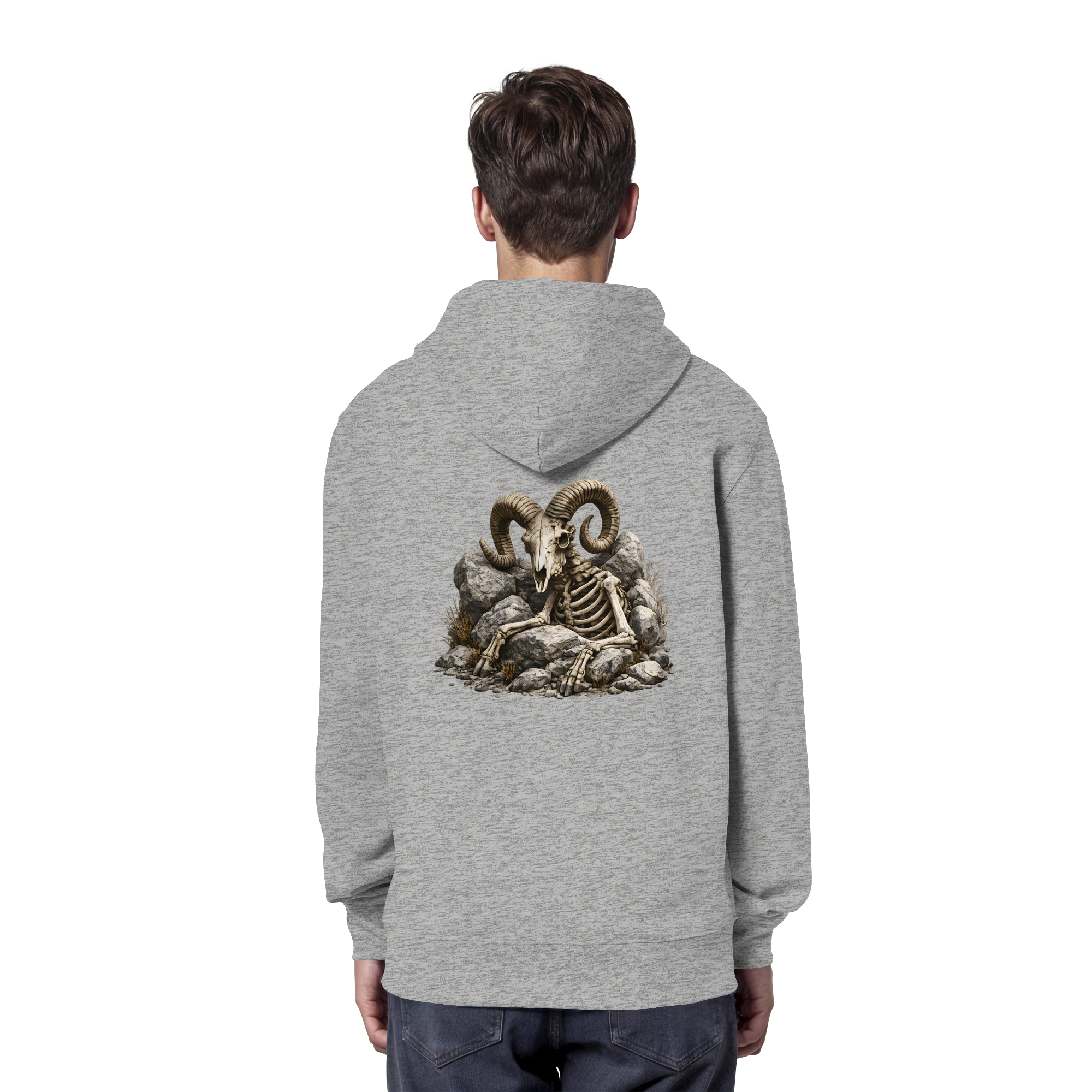 Tiefenblick Skelett Fun  - Organic Hoodie