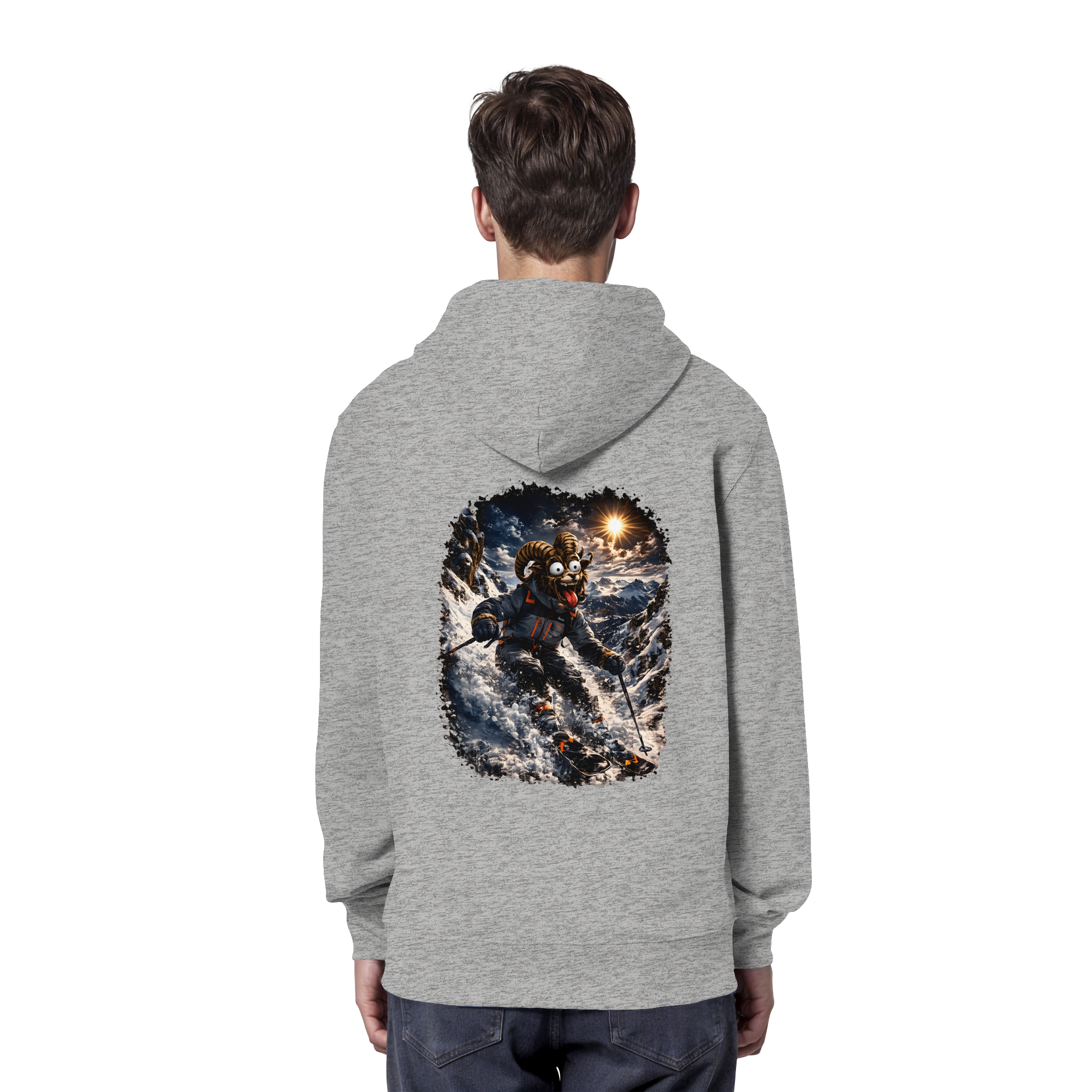 Tiefenblick Ski - Organic Hoodie