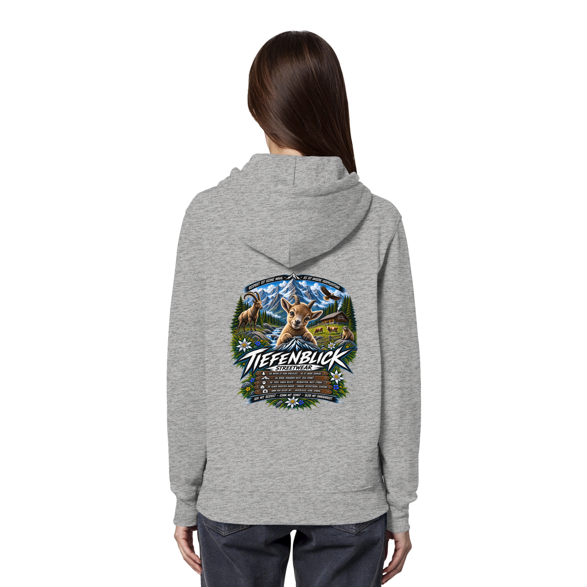 Tiefenblick Respekt Edition - Organic Hoodie