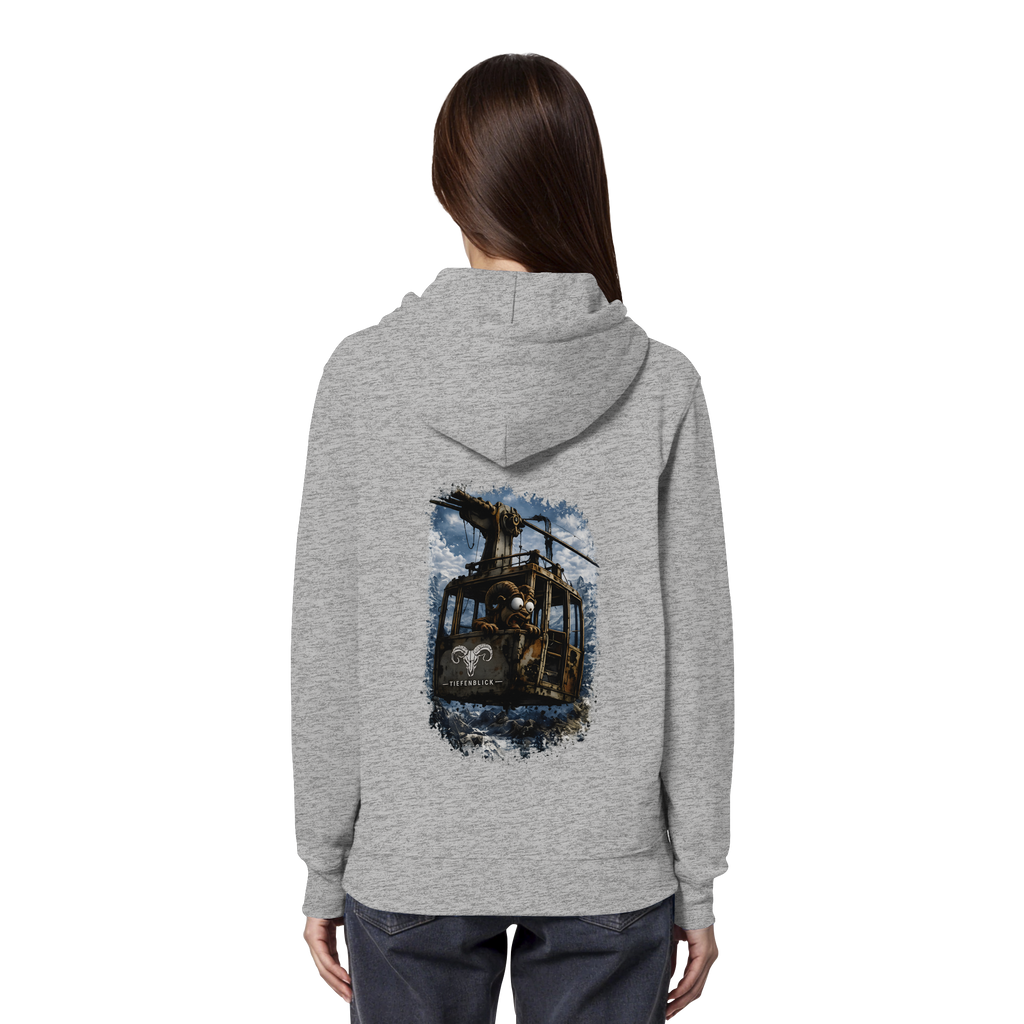Tiefenblick Gondel Adrenalin Fun - Organic Hoodie