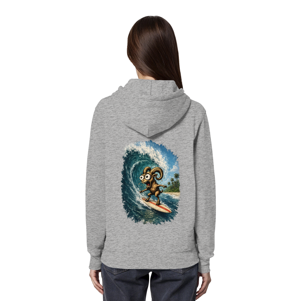 Tiefenblick Urlaub Fun  - Organic Hoodie