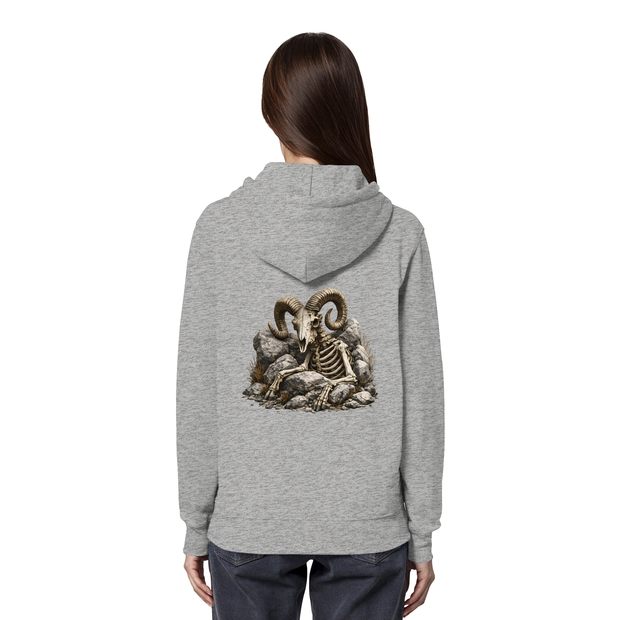 Tiefenblick Skelett Fun  - Organic Hoodie