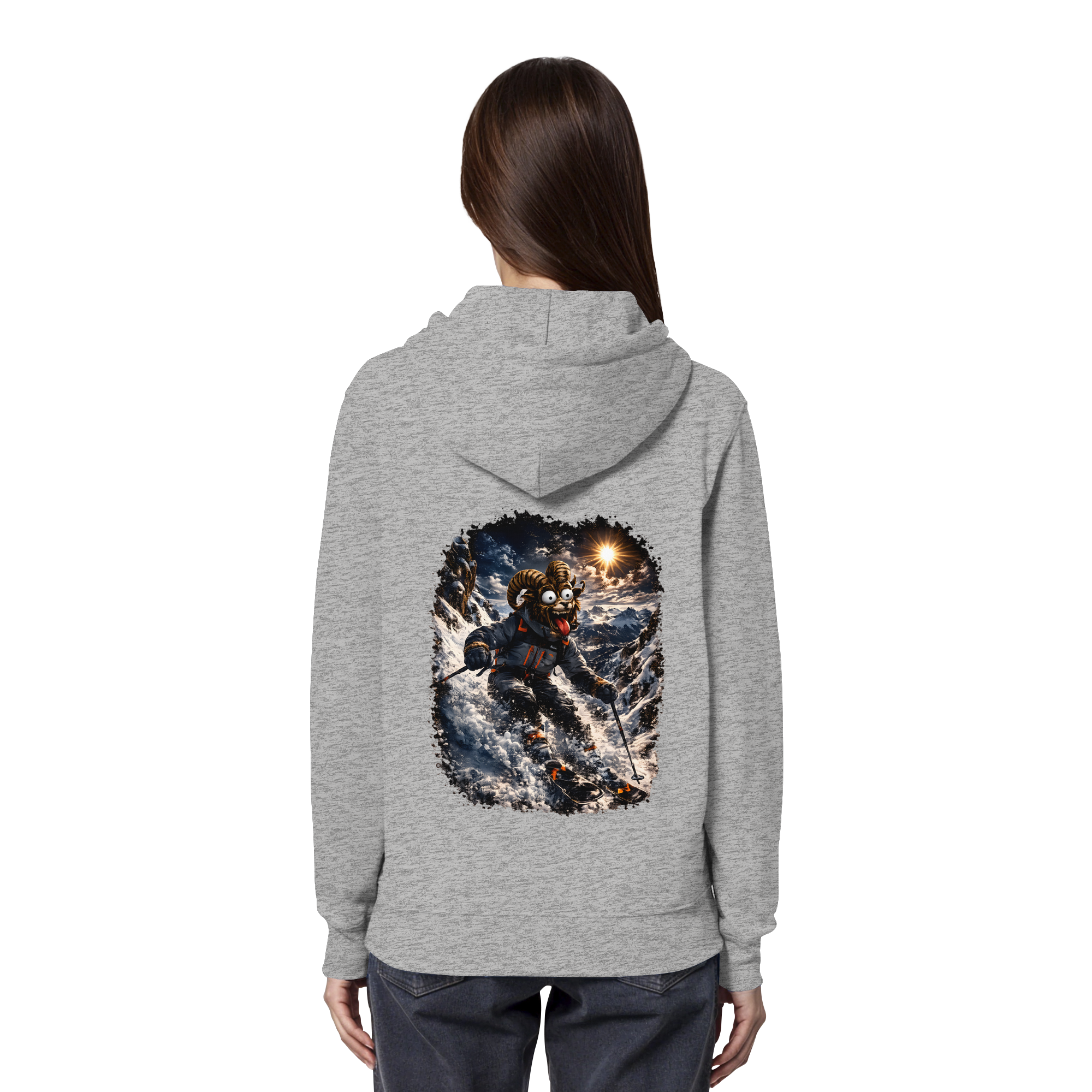 Tiefenblick Ski - Organic Hoodie