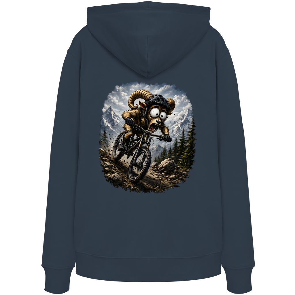 Tiefenblick Downhill - Organic Hoodie