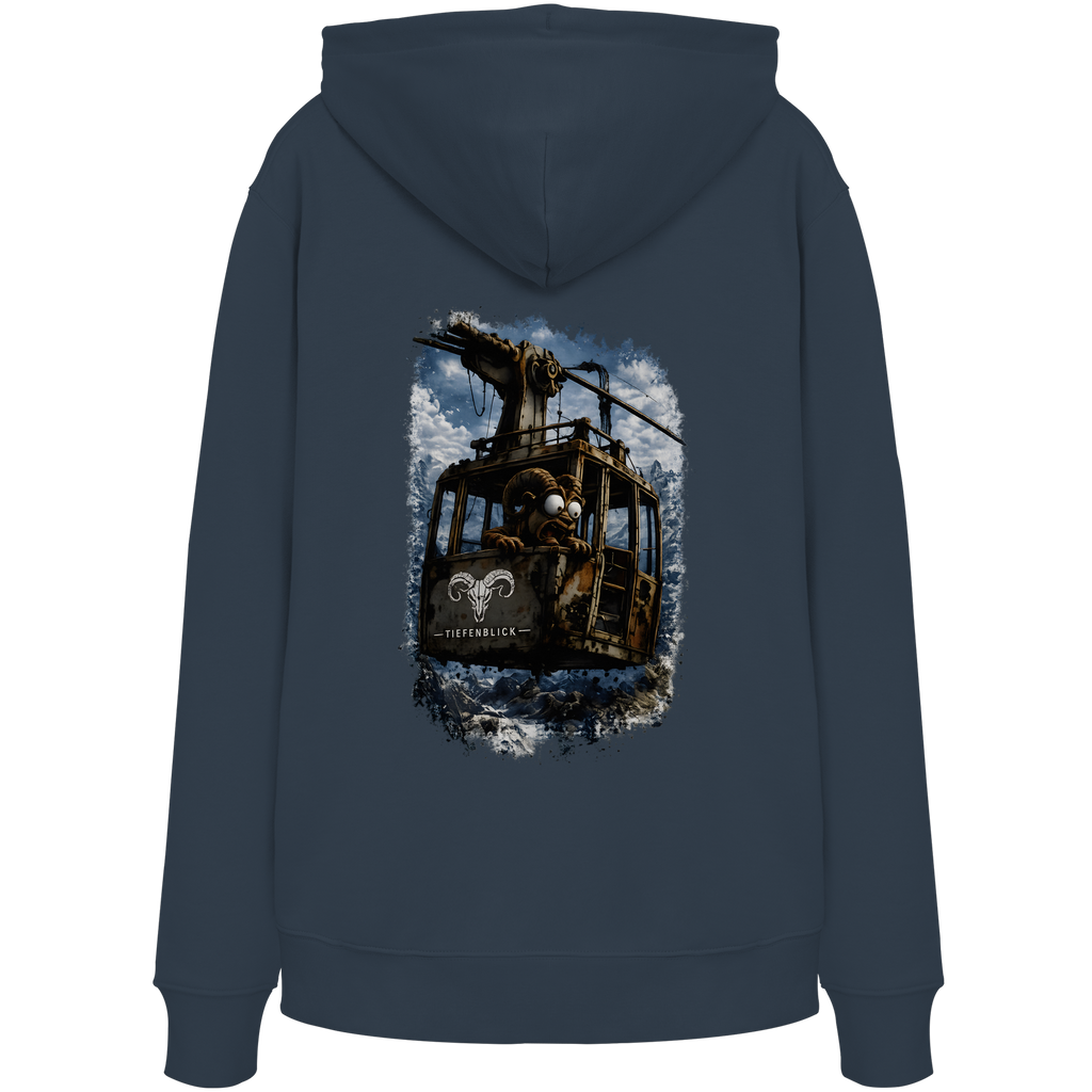 Tiefenblick Gondel Adrenalin Fun - Organic Hoodie