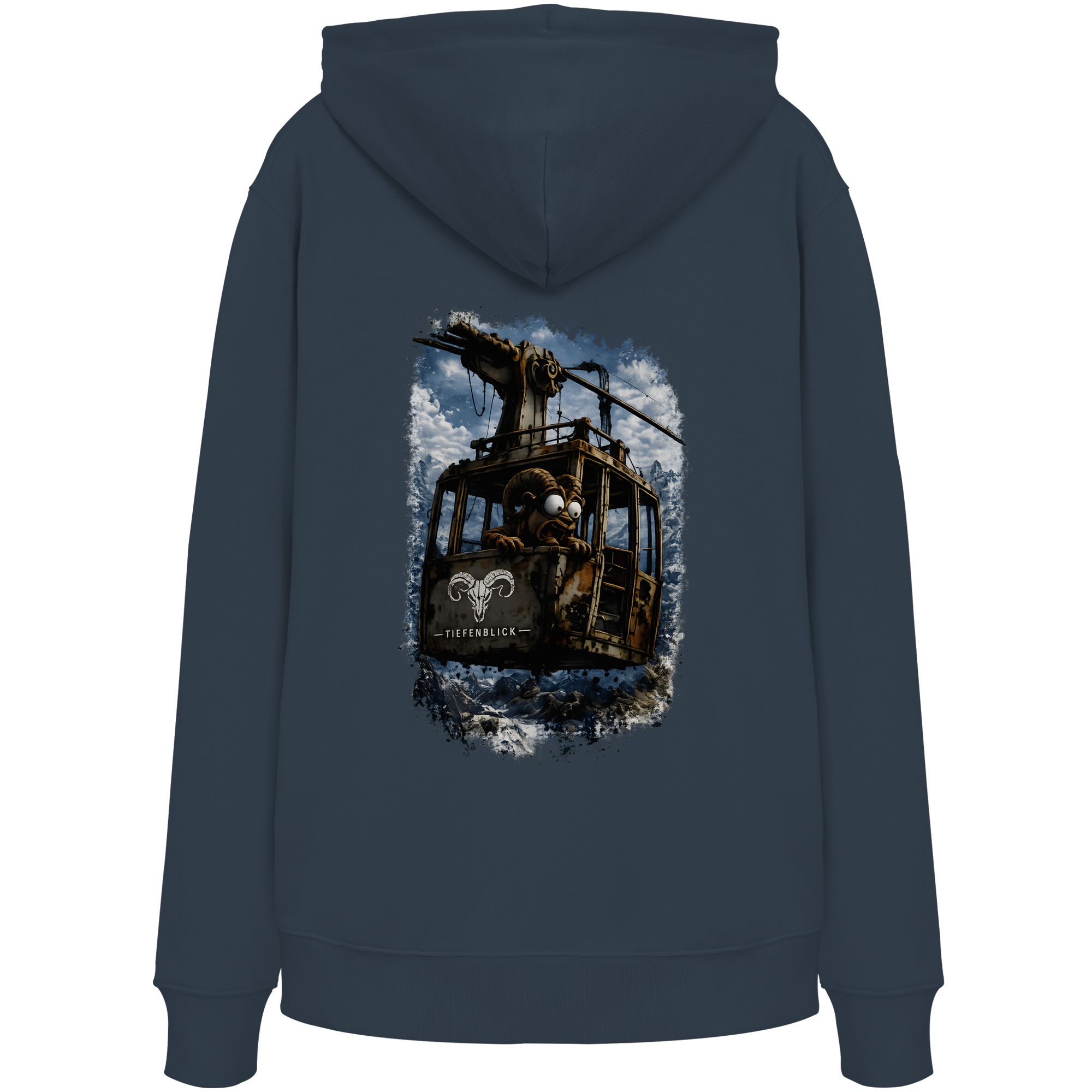 Tiefenblick Gondel Adrenalin Fun - Organic Hoodie