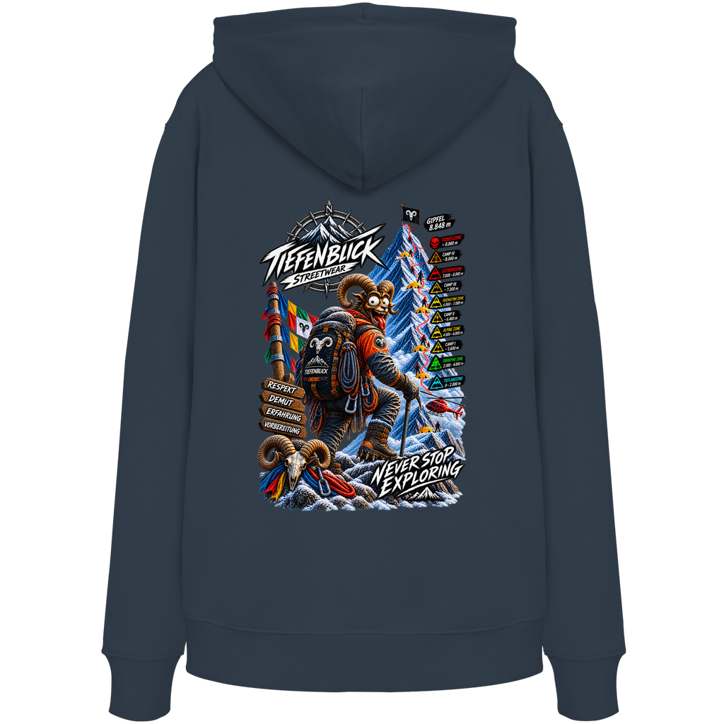 Tiefenblick Todeszone Fun - Organic Hoodie