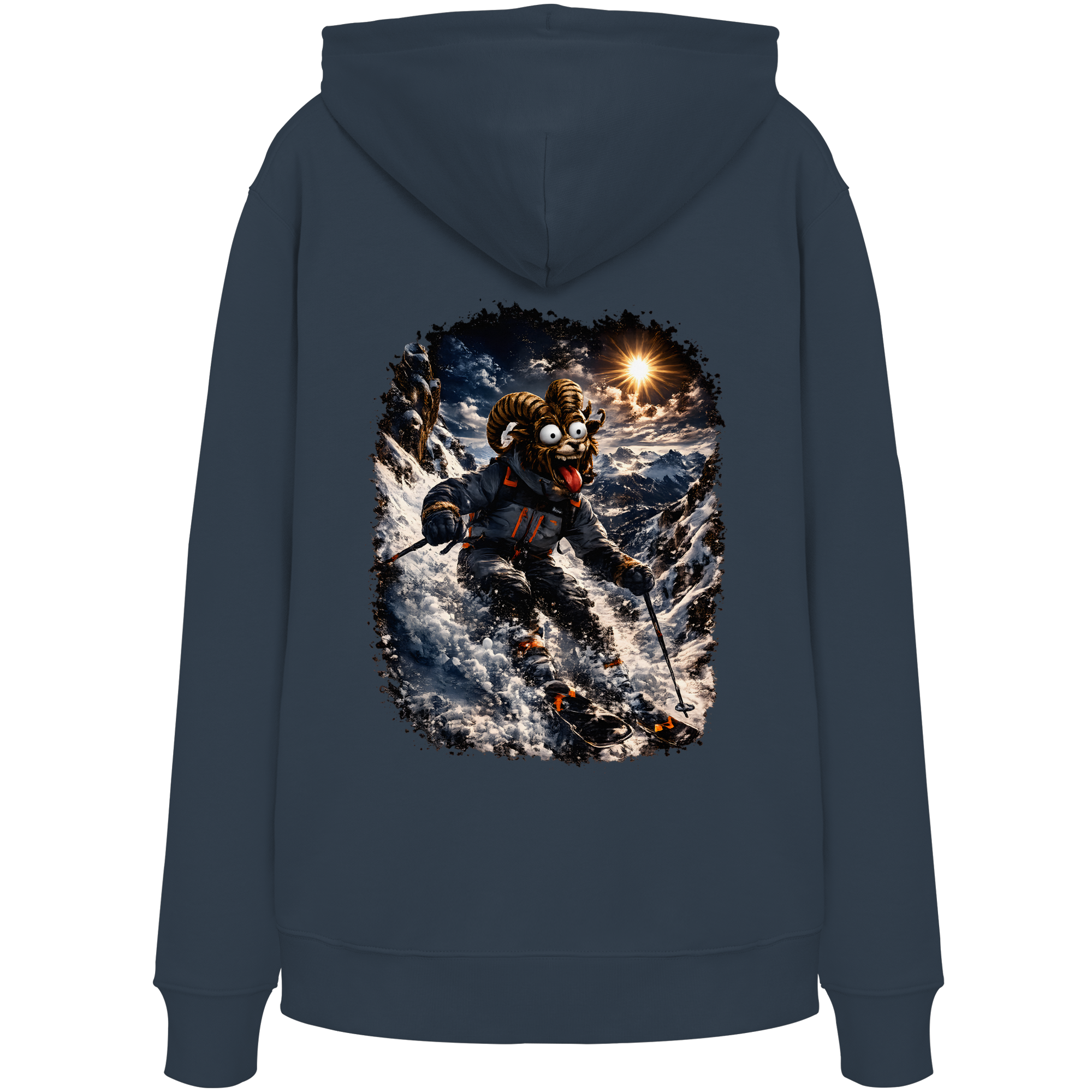 Tiefenblick Ski - Organic Hoodie