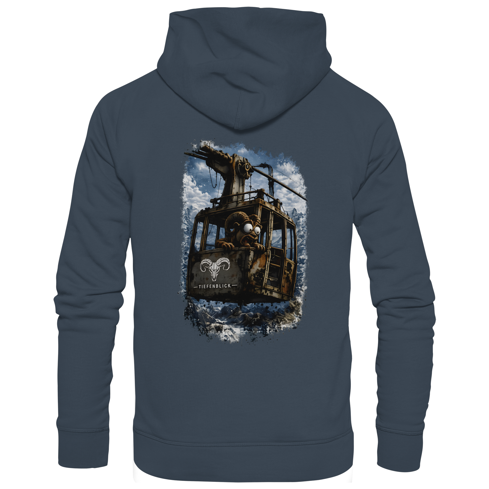 Tiefenblick Gondel Adrenalin Fun - Organic Hoodie