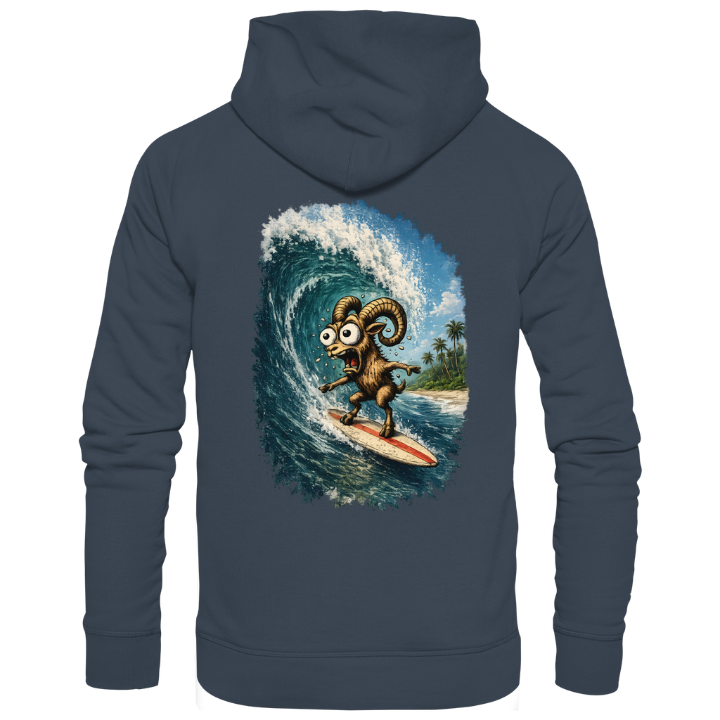 Tiefenblick Urlaub Fun  - Organic Hoodie