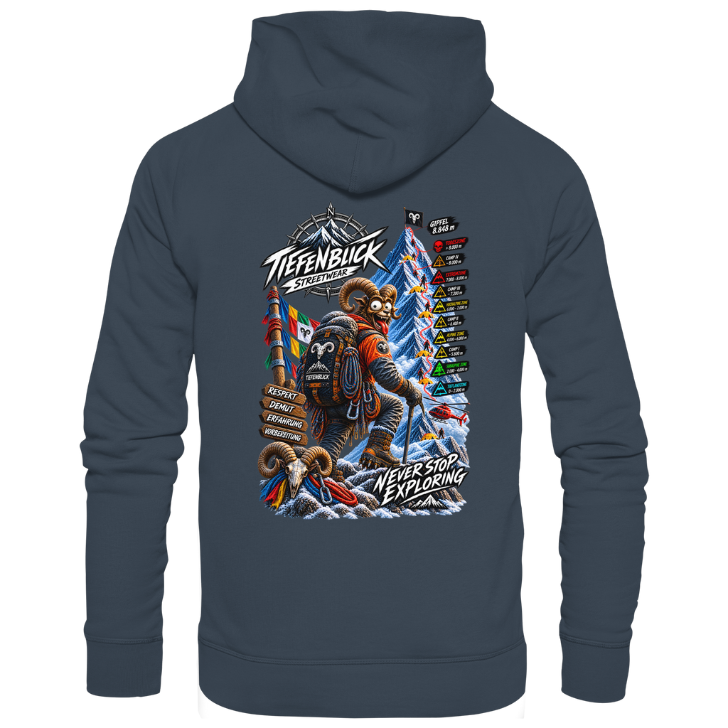 Tiefenblick Todeszone Fun - Organic Hoodie