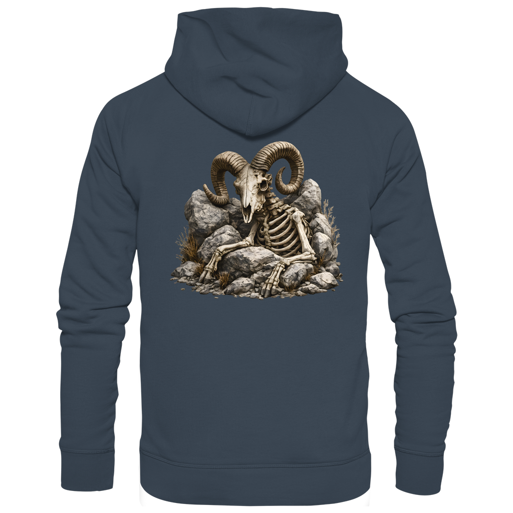 Tiefenblick Skelett Fun  - Organic Hoodie