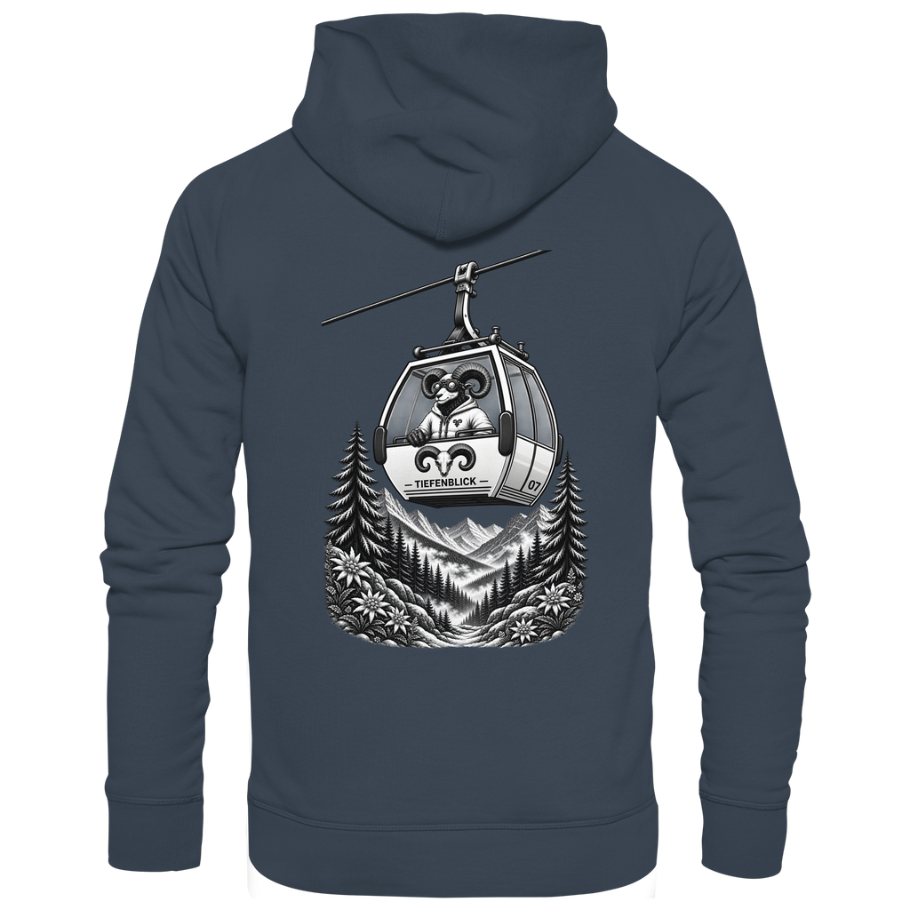 Tiefenblick Gondel Fun  - Organic Hoodie