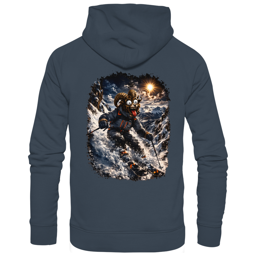 Tiefenblick Ski - Organic Hoodie