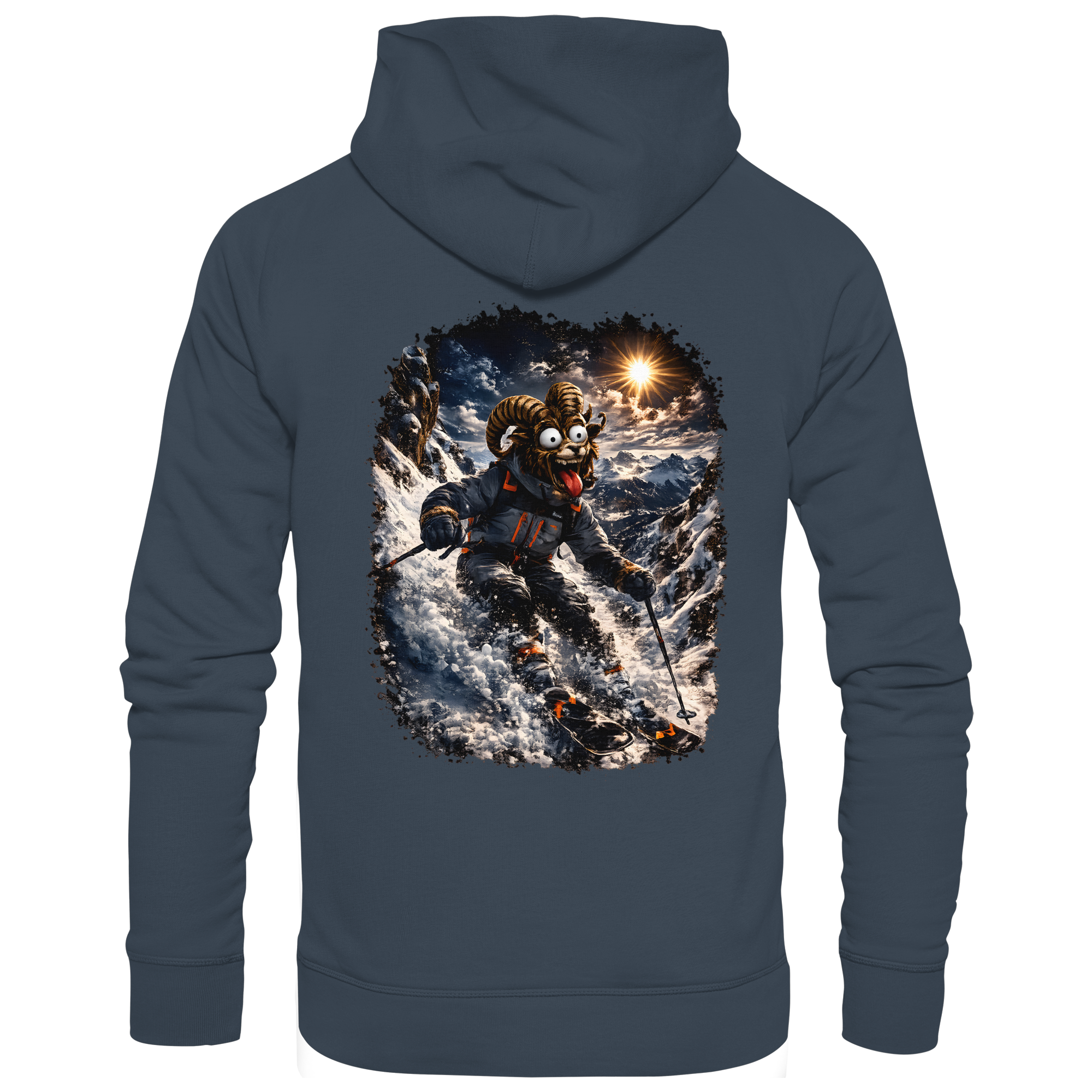 Tiefenblick Ski - Organic Hoodie
