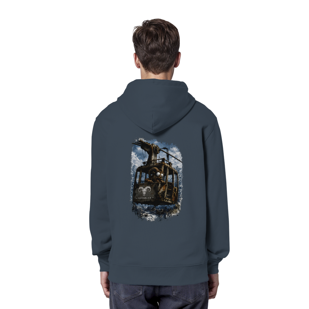 Tiefenblick Gondel Adrenalin Fun - Organic Hoodie