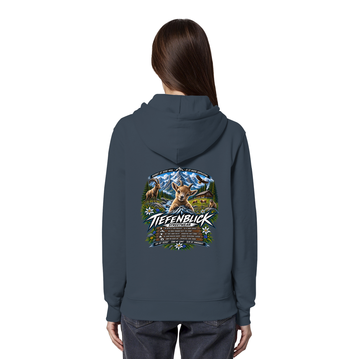 Tiefenblick Respekt Edition - Organic Hoodie