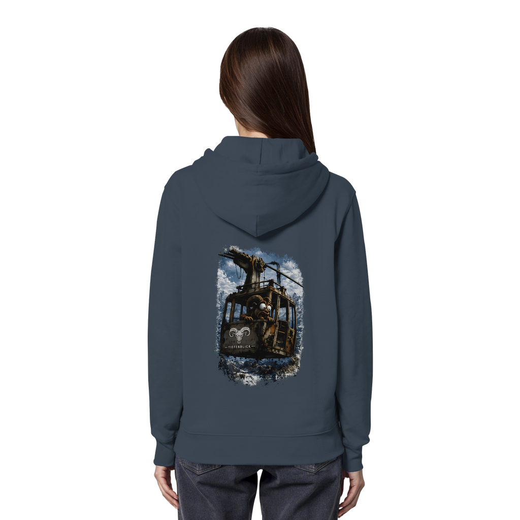 Tiefenblick Gondel Adrenalin Fun - Organic Hoodie