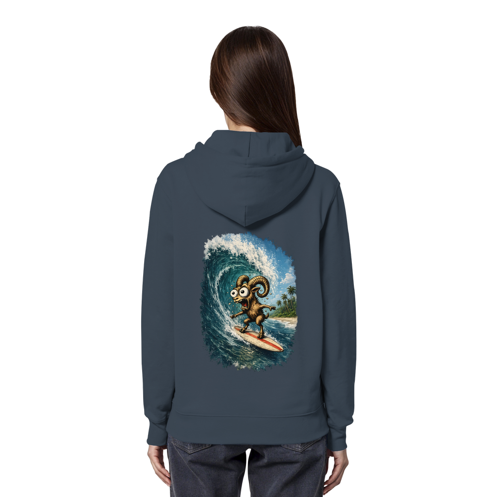 Tiefenblick Urlaub Fun  - Organic Hoodie