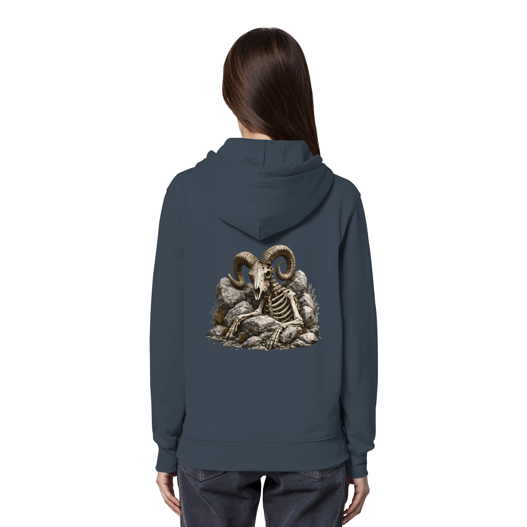 Tiefenblick Skelett Fun  - Organic Hoodie