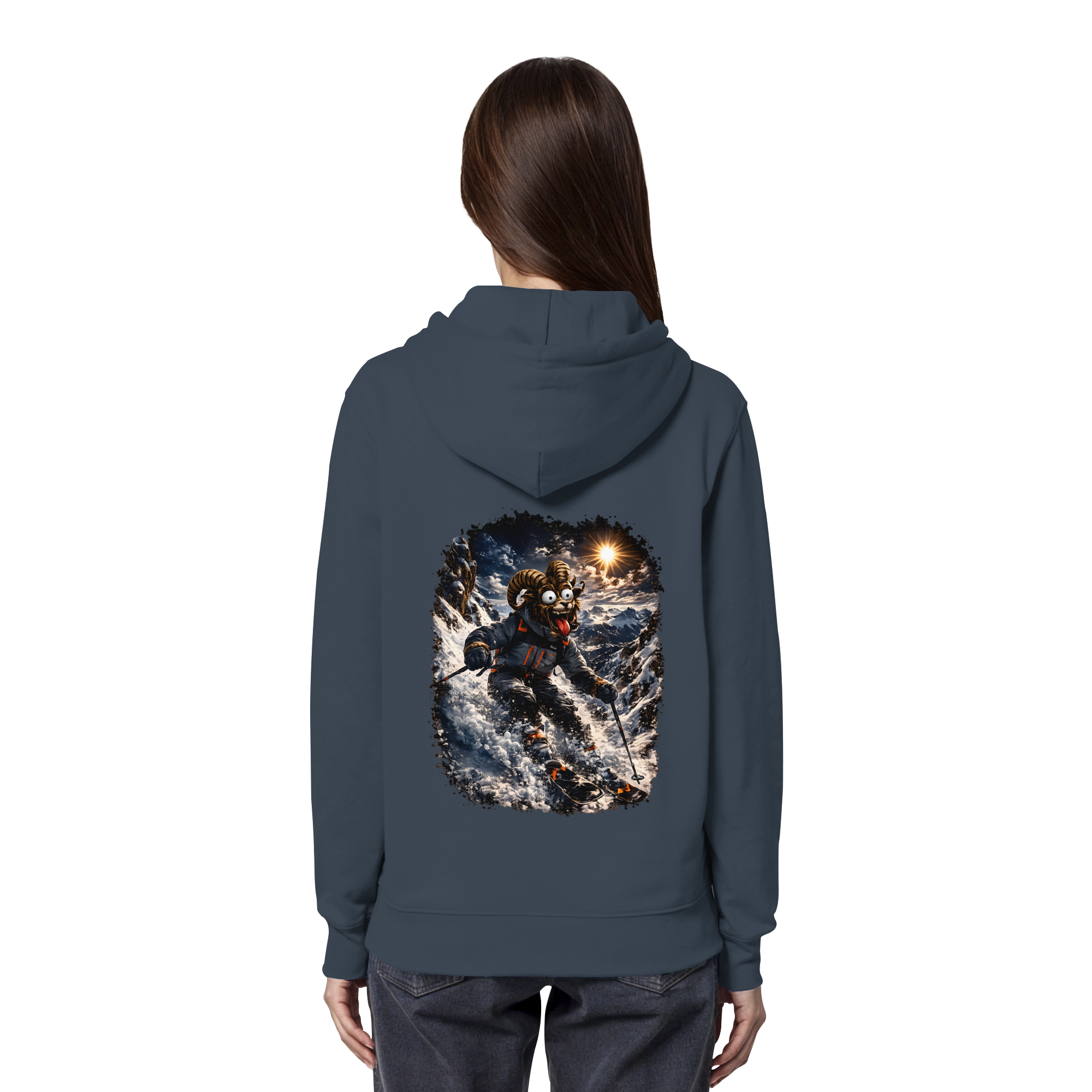 Tiefenblick Ski - Organic Hoodie