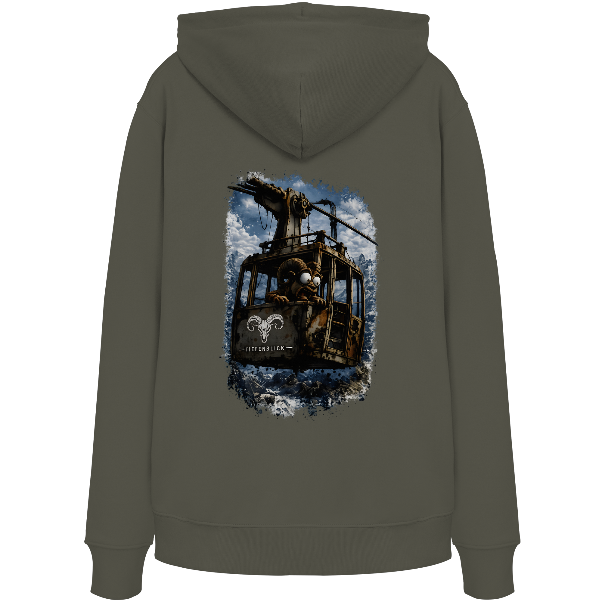Tiefenblick Gondel Adrenalin Fun - Organic Hoodie