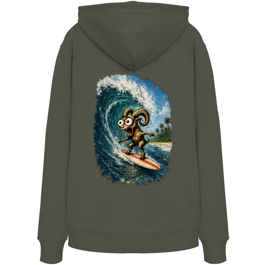 Tiefenblick Urlaub Fun  - Organic Hoodie
