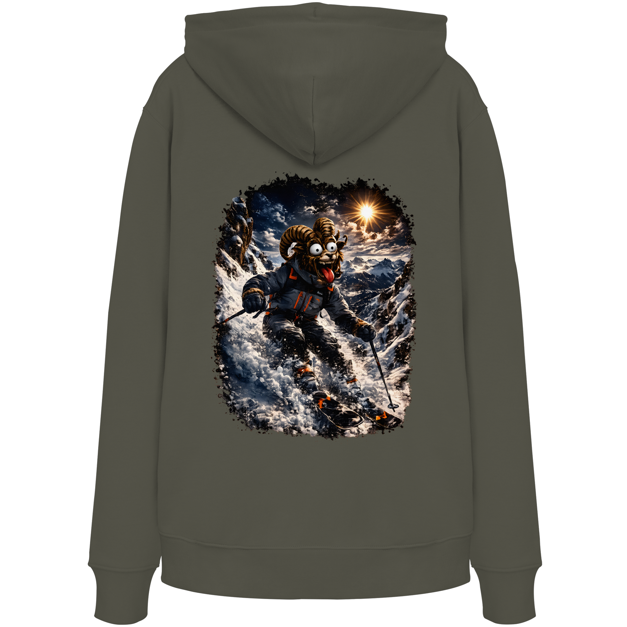 Tiefenblick Ski - Organic Hoodie